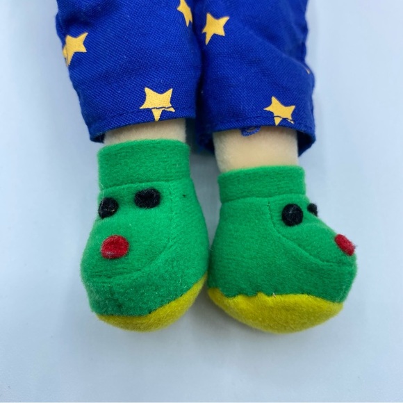 Vintage Caillou Plush with Blanket & Bunny 10” Stuffie Removable Outfit - Picture 5 of 9